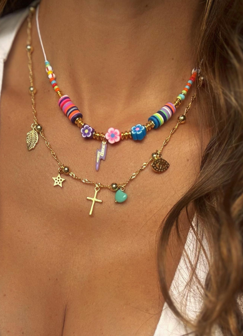 Collar dúo rayo.