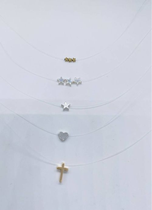 Collar choker invisible.