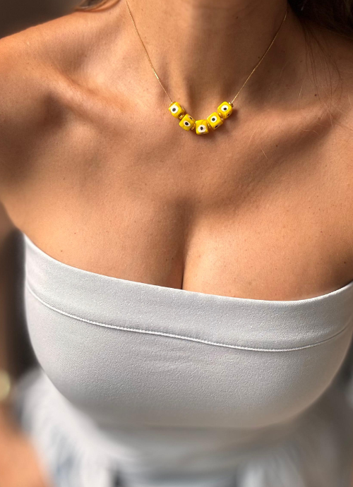 Cadenita ojo turco.