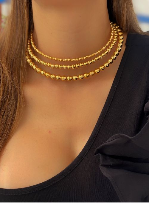 collar con balines