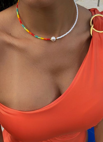 collar colores perla