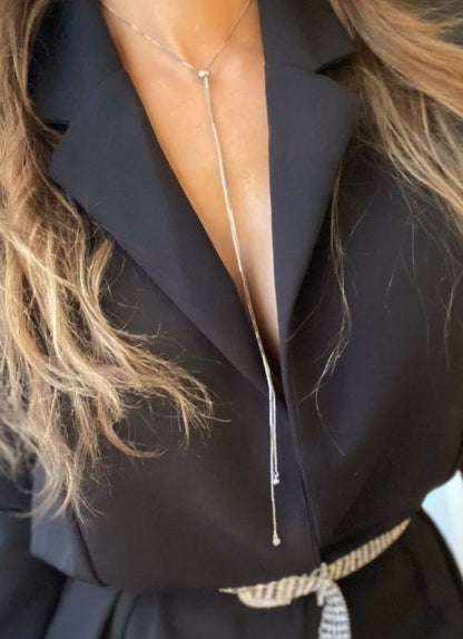 Corbata doble uso.